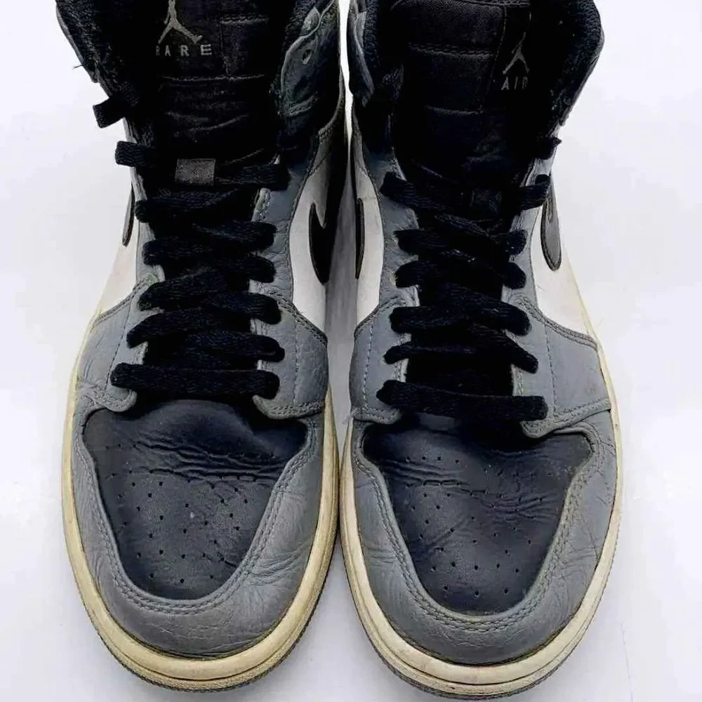 Nike Air Jordan One High Top Retro Lace Up Sneakers Tennis Shoes Size 8_3